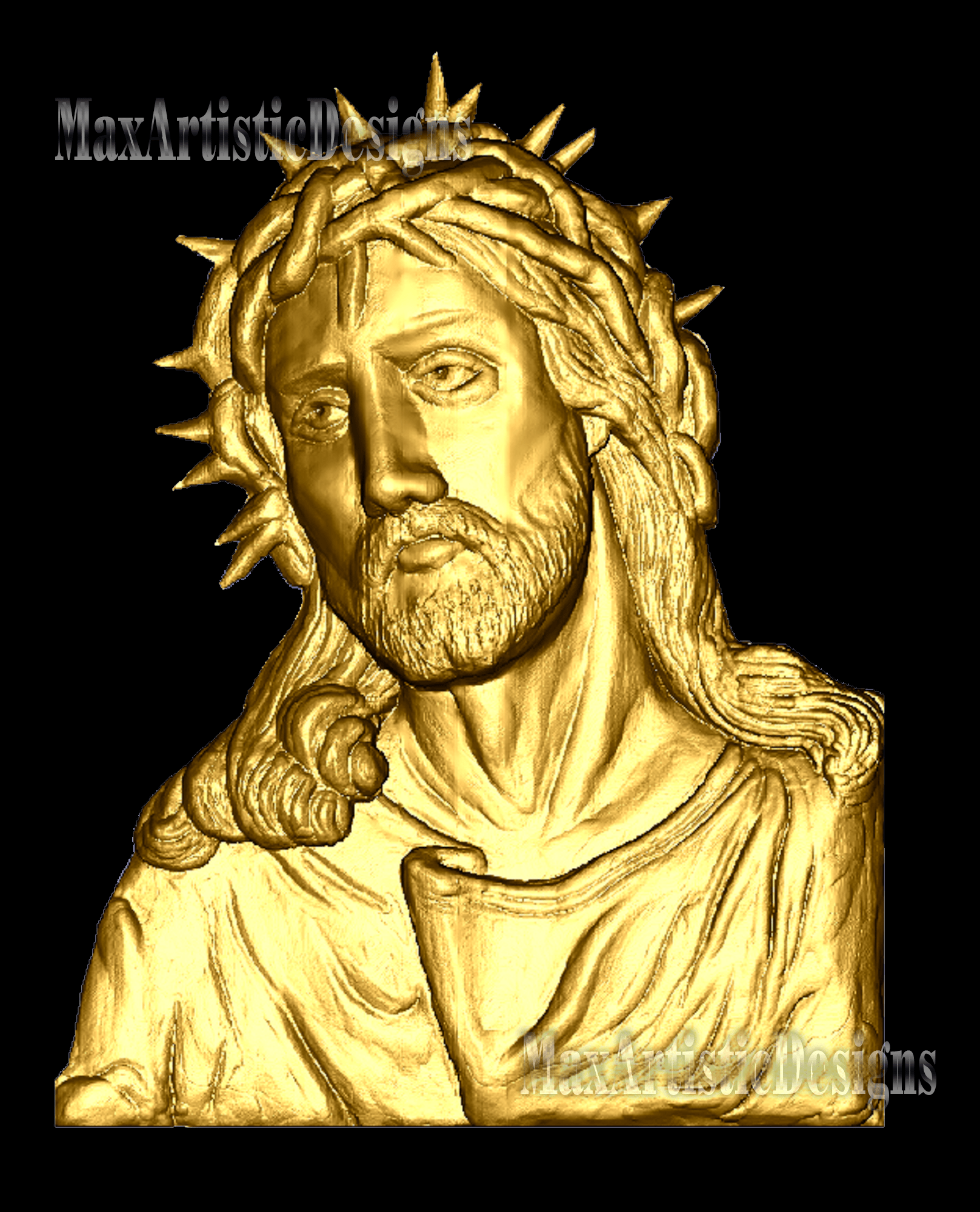 vectores religiosos de jesucristo, 4 partes, en formato stl 3d para impresora de enrutador cnc artcam aspire descarga digital