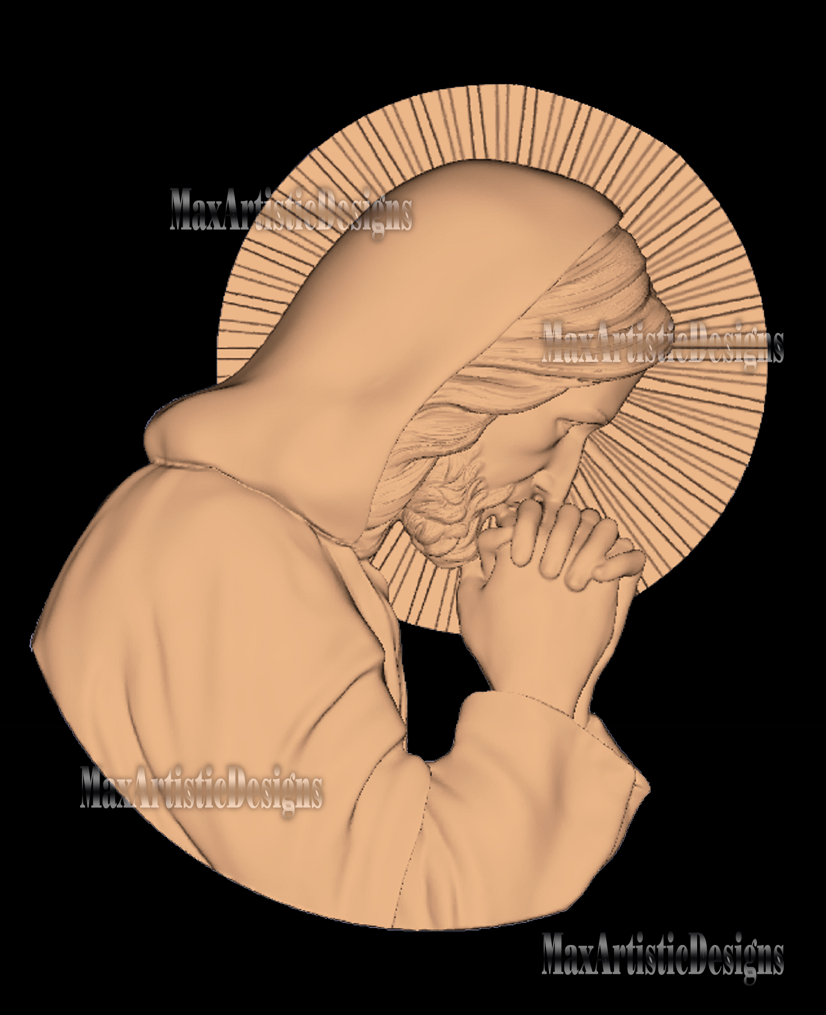vectores religiosos de jesucristo, 4 partes, en formato stl 3d para impresora de enrutador cnc artcam aspire descarga digital
