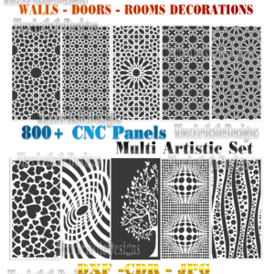 800+ dxf cdr deco panels file ready for cnc laser plasma, water jet, plasma router download
