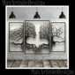 hombre mujer pared árbol deco panel vector en formatos de archivo dxf svg cdr para corte por láser o cnc (imagen decorativa)